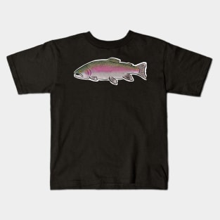 Rainbow Trout Kids T-Shirt